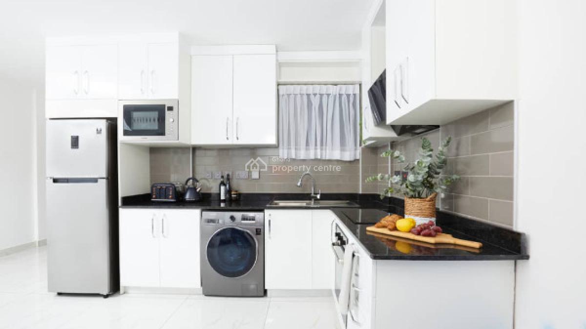 Furnished 1 Bedroom Apartment with Swimming Pool, North Labone, Accra, Mini Flat for Rent