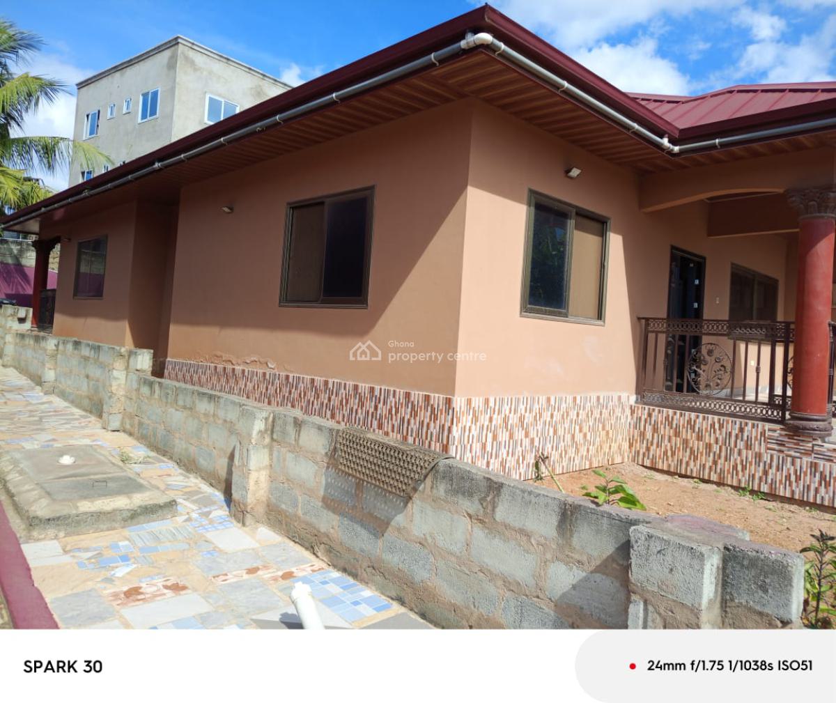 Titled & Newly Built 4 Bedroom House, Hong Kong Area, Kwashieman, Accra, Semi-detached Bungalow for Sale