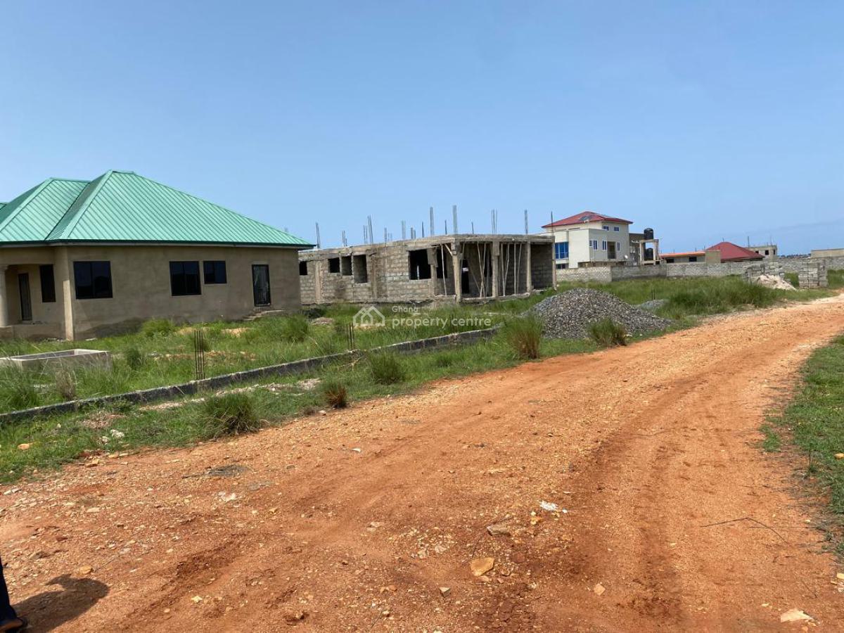 Half Plots  in Tema Comm.25, Adomcity Estate Company Ltd, Dawhenya, Tema, Accra, Residential Land for Sale