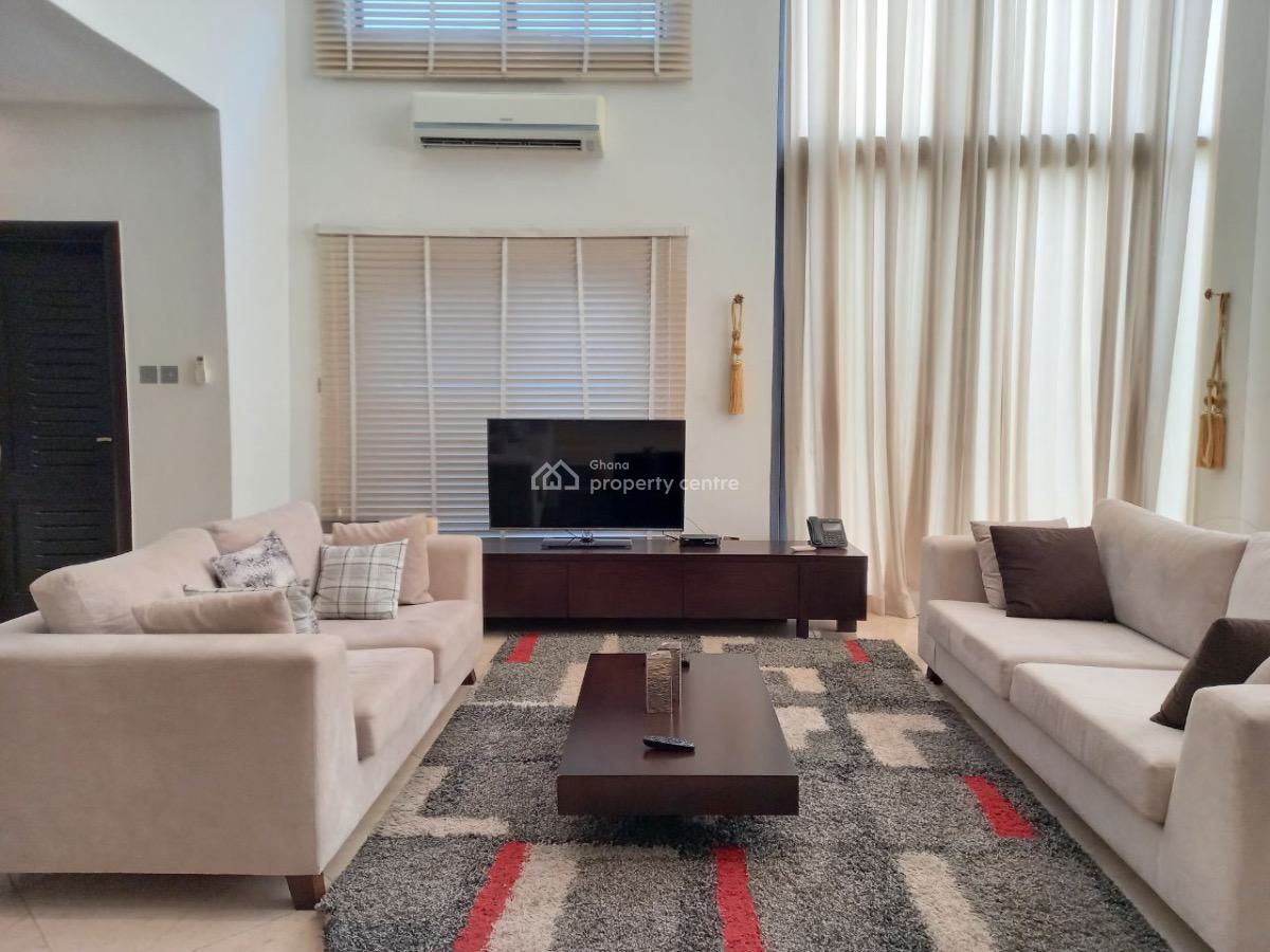 Furnished 3 Bedroom Townhouse in a Gated Community with Swimming Pool, Cantonments, Accra, Townhouse for Rent