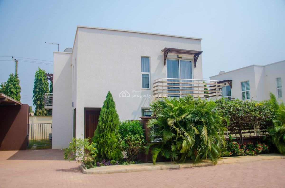 Serviced 4 Bedroom Duplex in a Gated Community with Pool and Gym, Bush Road, Tse Addo, Accra, Townhouse for Rent
