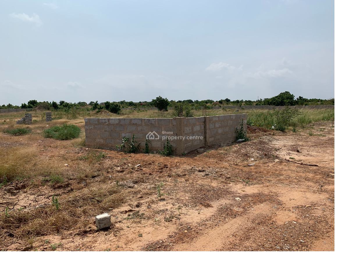 Family-friendly Neighborhood Half Plot, Old Site- Police Barrier, Tsopoli, Ningo Prampram District, Accra, Residential Land for Sale