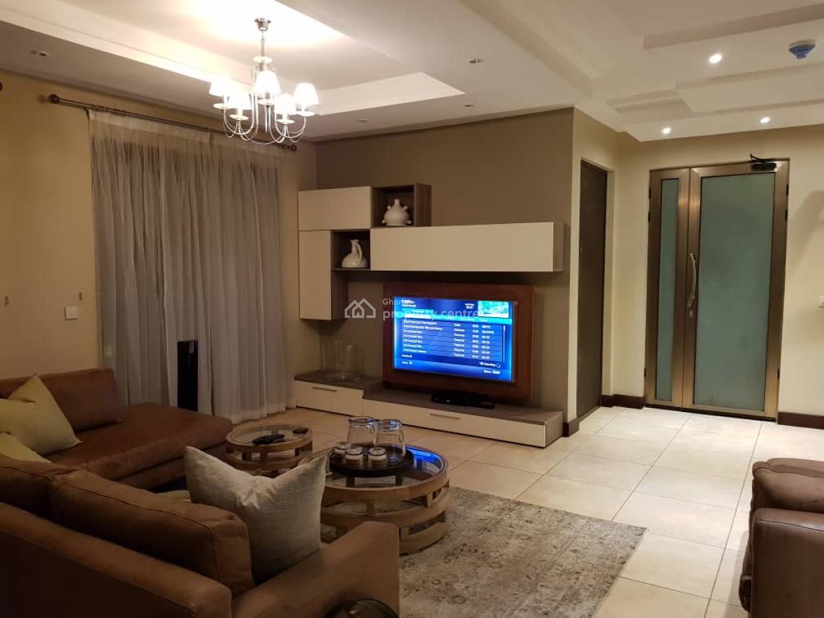 Fully Furnished 2 Bedroom Apartment with Swimming Pool and Gym, Cantonments, Accra, Apartment for Rent