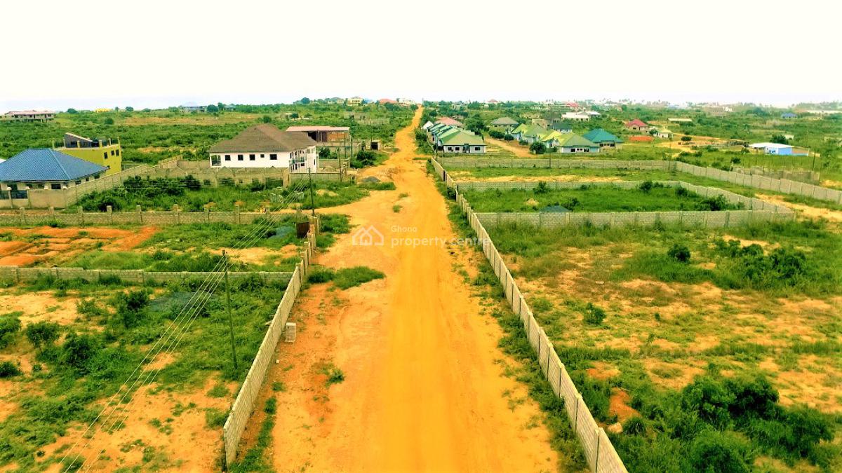 Safe and Litigation-free -- Discover Life in Solomon Court, African Ancestral Walls, Ningo Prampram District, Accra, Mixed-use Land for Sale