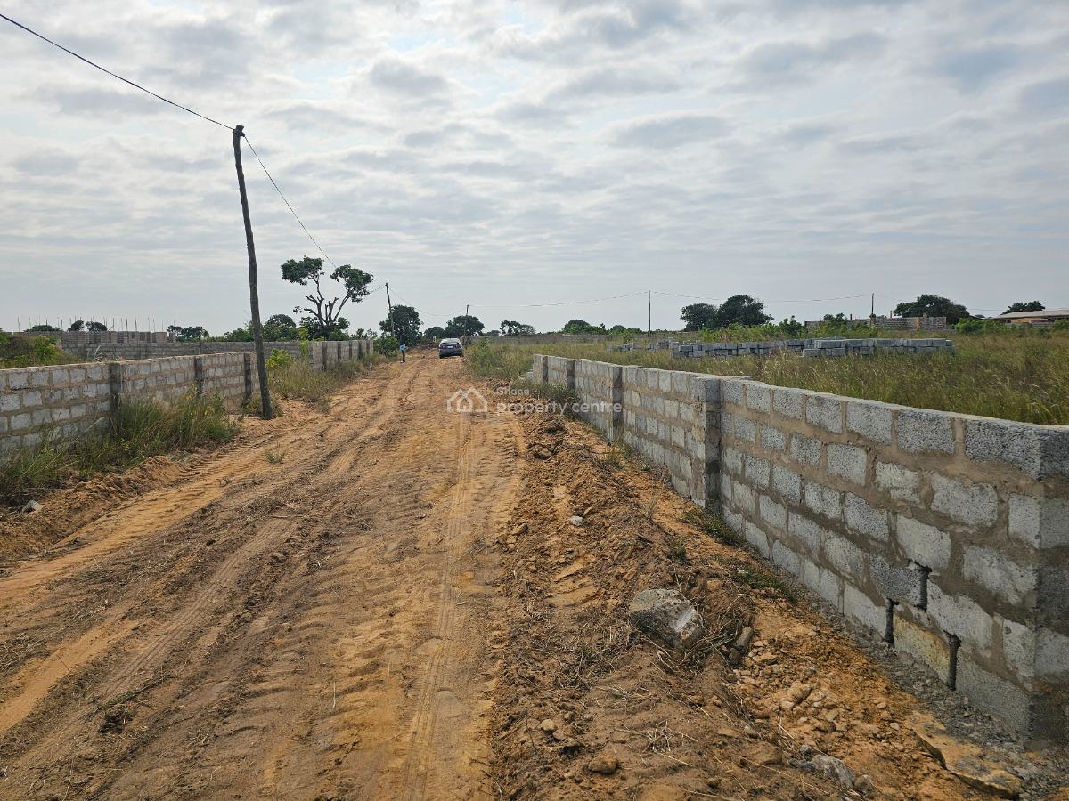 Immediate Settlement Half Plots at Prampram Beach Lane, New Ningo Beach Road / Solomon Court, Prampram, Ningo Prampram District, Accra, Mixed-use Land for Sale