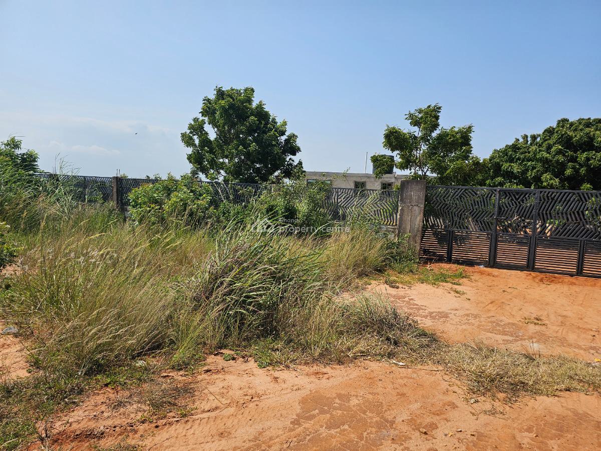Conducive Prime Locality Half Plots, African Ancestral Walls, Ningo Prampram District, Accra, Mixed-use Land for Sale