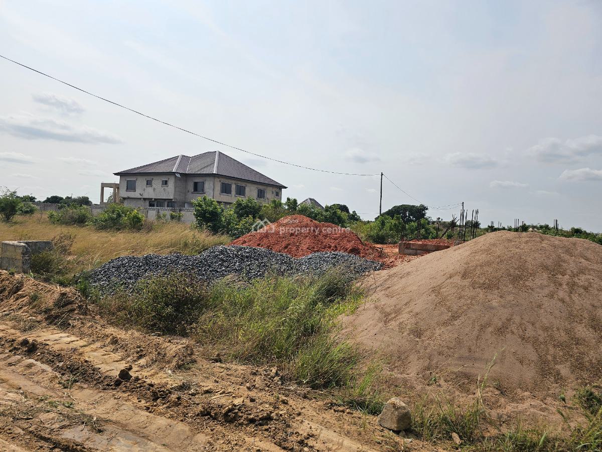 Conducive Prime Locality Half Plots, African Ancestral Walls, Ningo Prampram District, Accra, Mixed-use Land for Sale