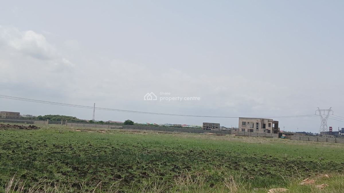 Easy Process, Premium Location Half Plot at Tema Community 25, Adom Estate Road, Tema, Accra, Mixed-use Land for Sale