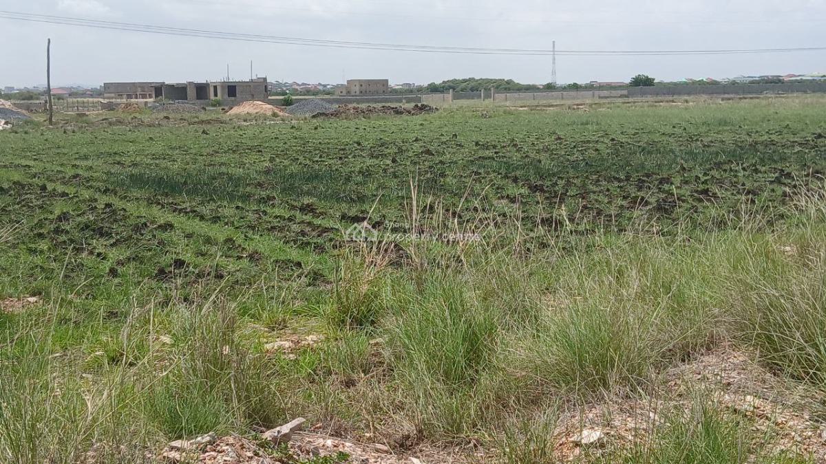 Easy Process, Premium Location Half Plot at Tema Community 25, Adom Estate Road, Tema, Accra, Mixed-use Land for Sale