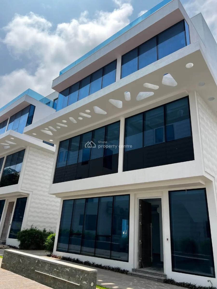 Serviced 4 Bedroom Townhouse in a Gated Community, Cantonments, Accra, Townhouse for Rent