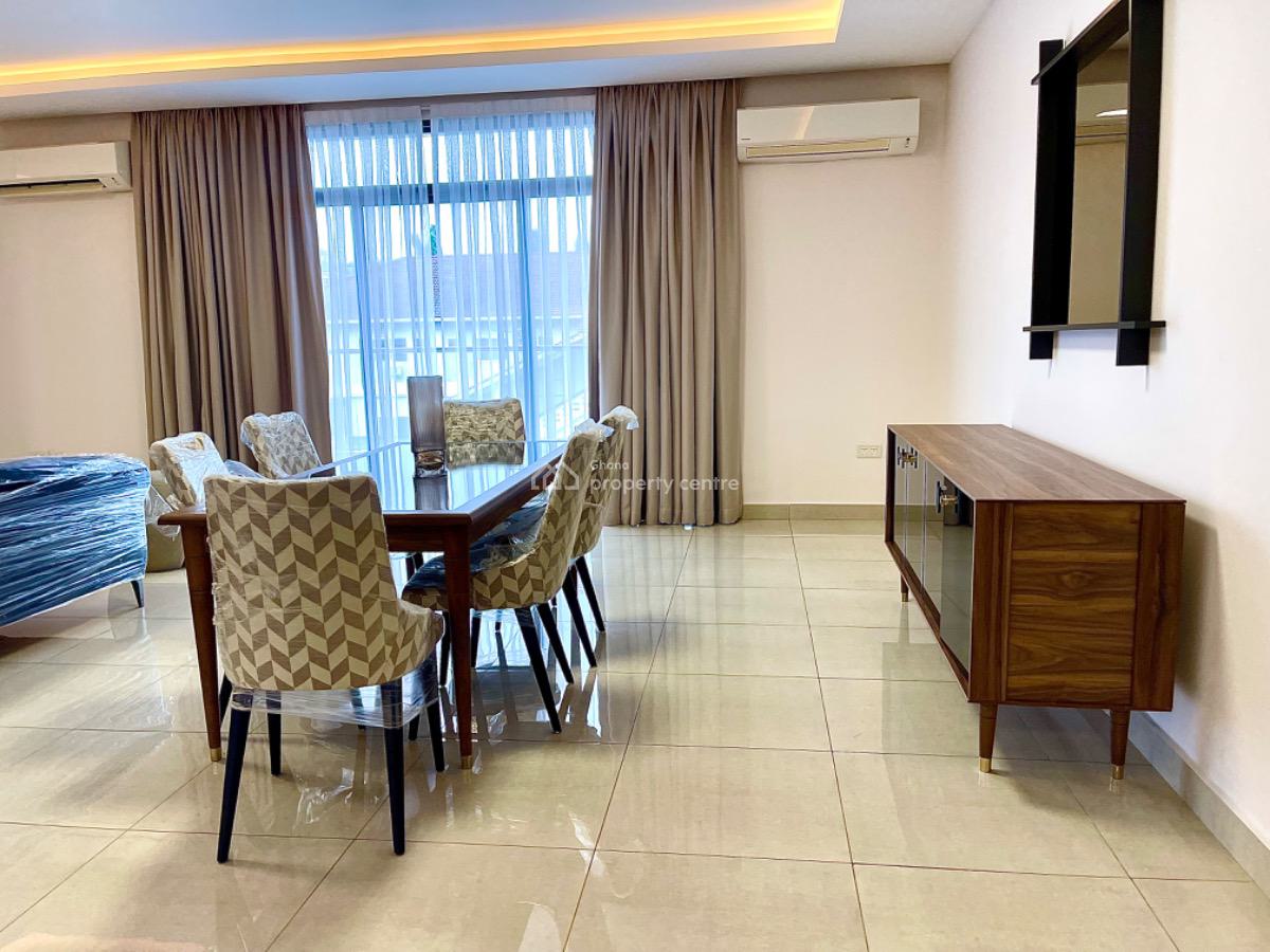 Furnished 3 Bedroom Apartment, Airport Residential Area, Accra, Apartment for Rent