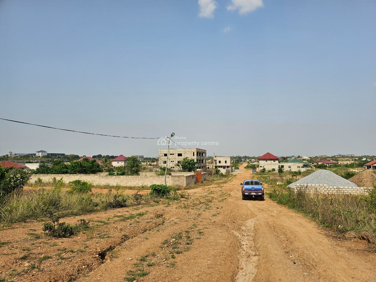 Modern Planned Half Plots at Tema Community 25, Community 25 Mall, Dawhenya, Tema, Accra, Residential Land for Sale