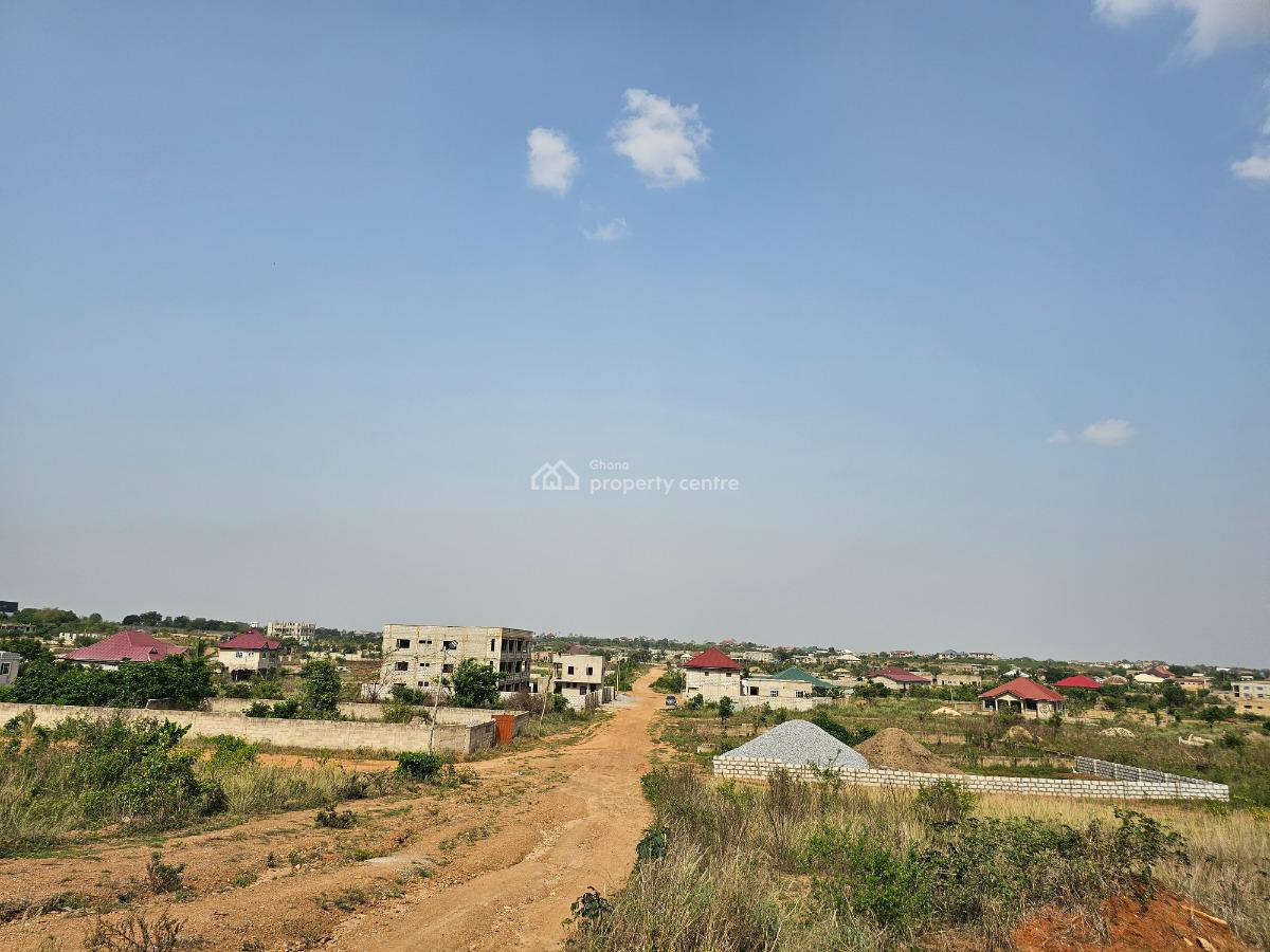 New Slot Gated Residence Half Plots at Tema Comm. 25, Adom Estate Road, Tema, Accra, Residential Land for Sale