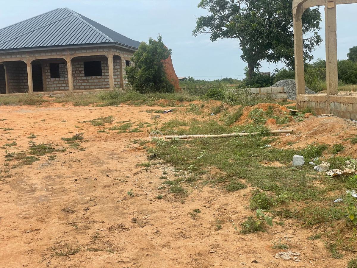 Your Next Home -- Prampram Half Plot with Free Documents, Beach Lane-city of David, Ningo Prampram District, Accra, Residential Land for Sale