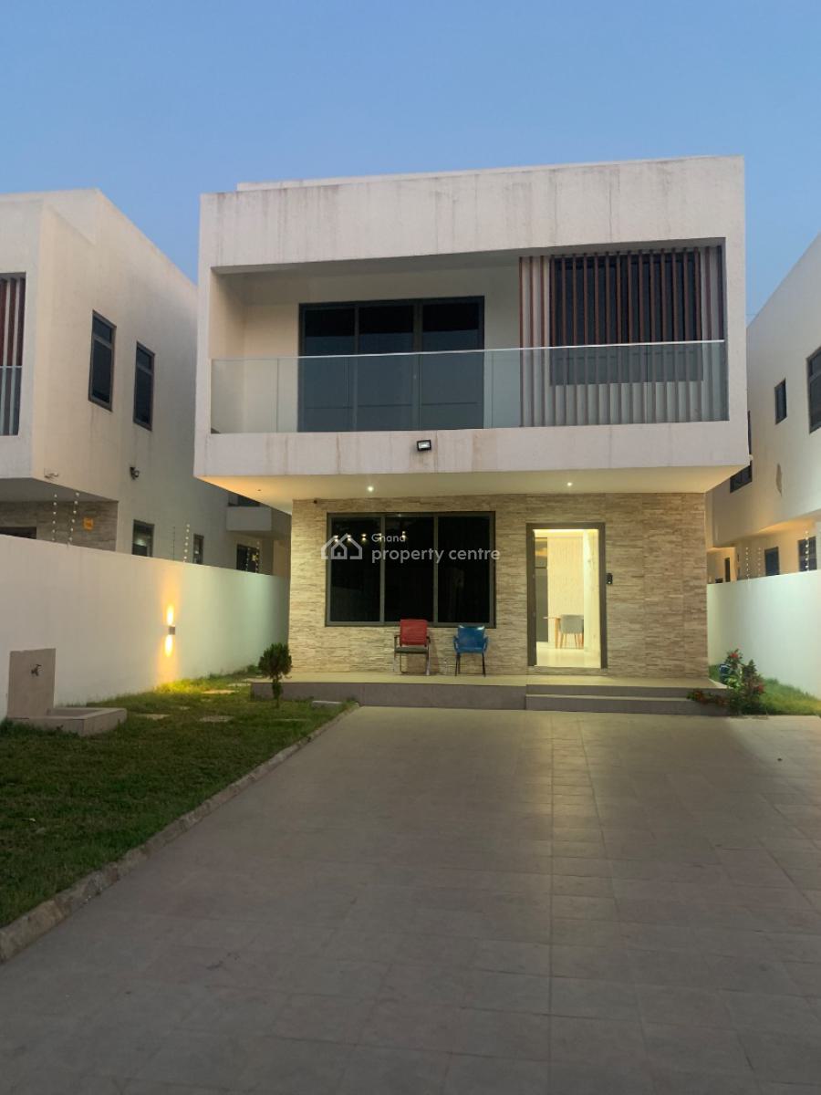 Fully Furnished 4 Bedroom House, East Legon, Accra, House for Rent