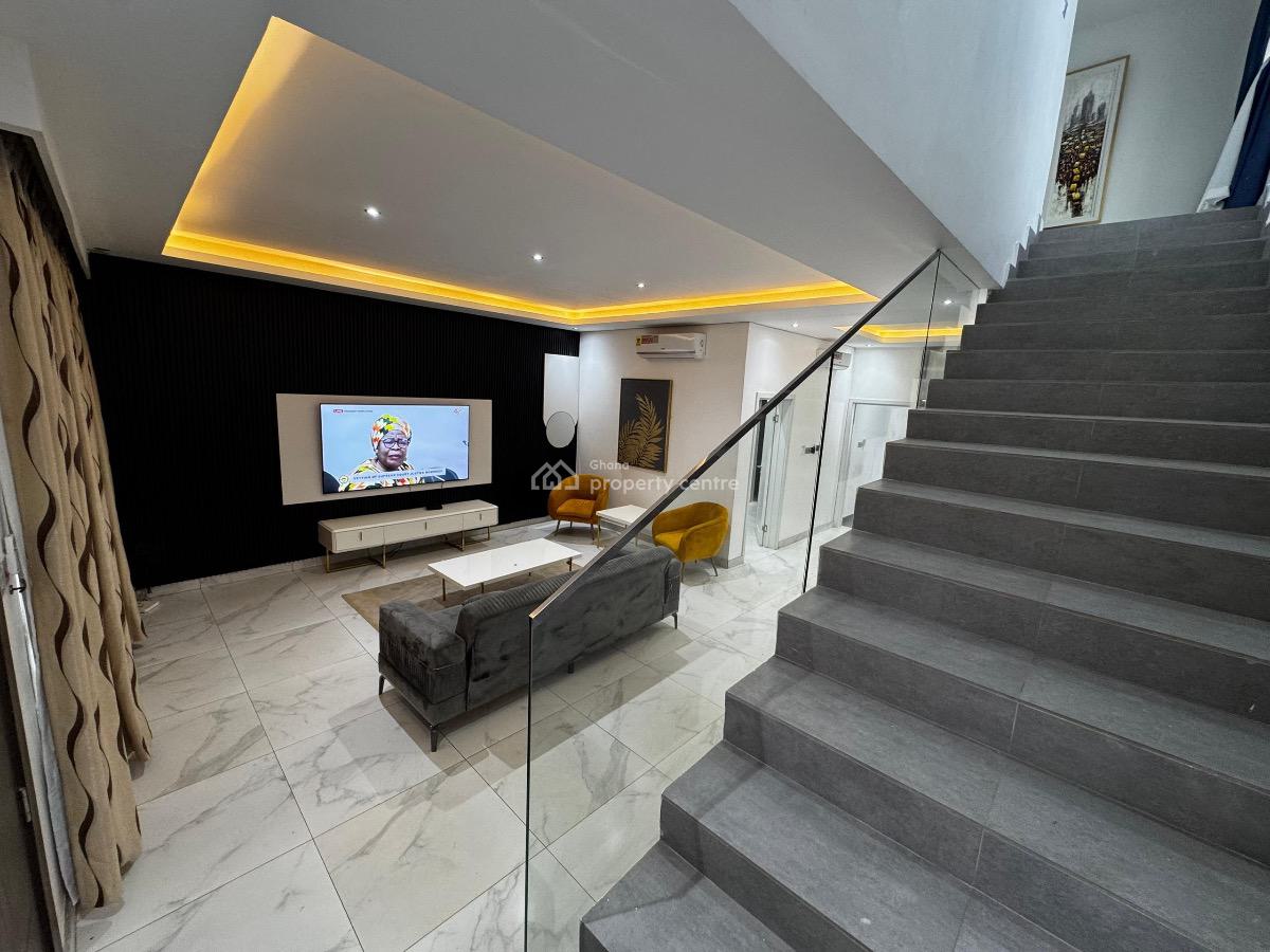 Fully Furnished 4 Bedroom House, East Legon, Accra, House for Rent