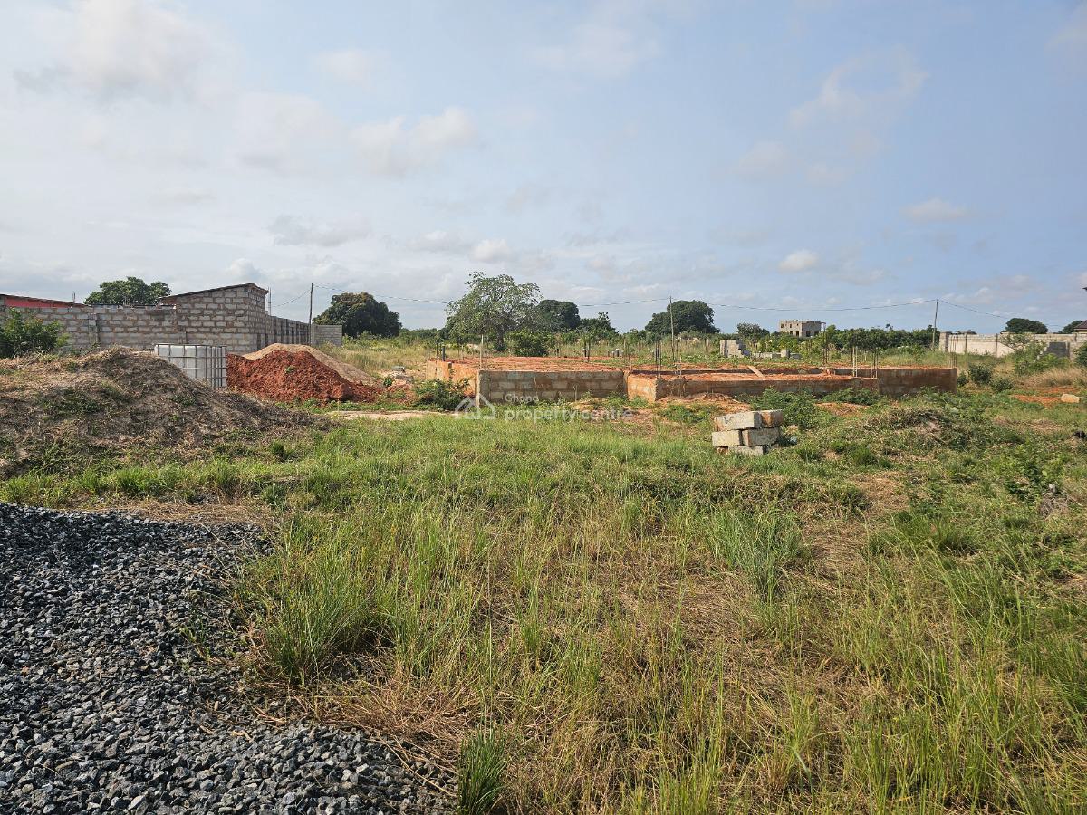 Accessible Executive Half Plots at Prampram Beach Lane, New Ningo Police Station, Ningo Prampram District, Accra, Mixed-use Land for Sale