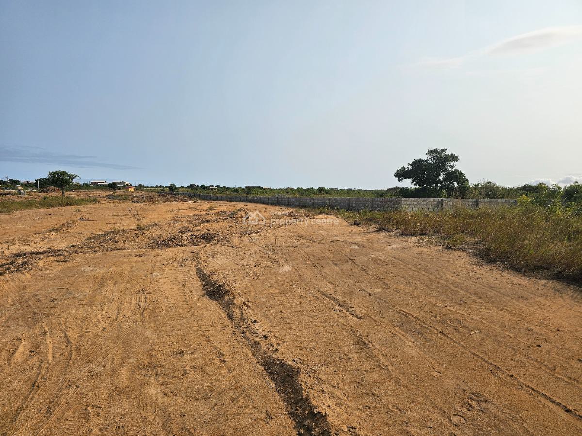 Accessible Executive Half Plots at Prampram Beach Lane, New Ningo Police Station, Ningo Prampram District, Accra, Mixed-use Land for Sale