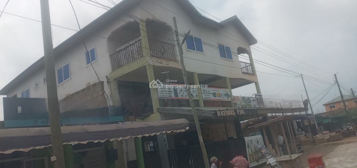 Commercial Property with 2x2 Bedrooms Apartments, Oduponkpehe-kasoa, Off Nyayano Road Near Old Station, Gomoa East, Central Region, Plaza / Complex / Mall for Sale