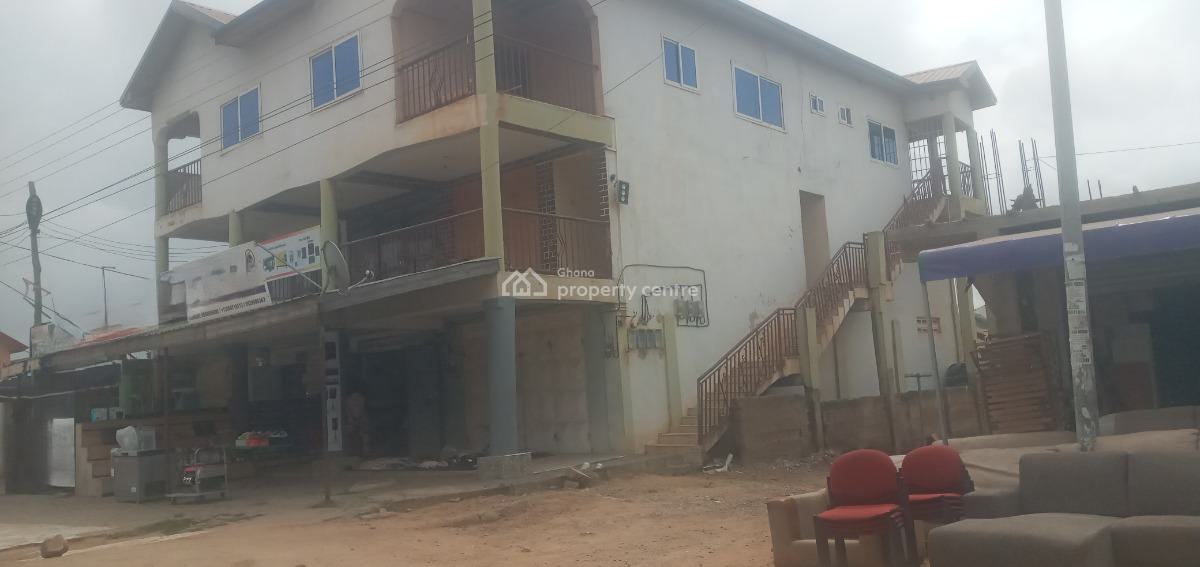Commercial Property with 2x2 Bedrooms Apartments, Oduponkpehe-kasoa, Off Nyayano Road Near Old Station, Gomoa East, Central Region, Plaza / Complex / Mall for Sale