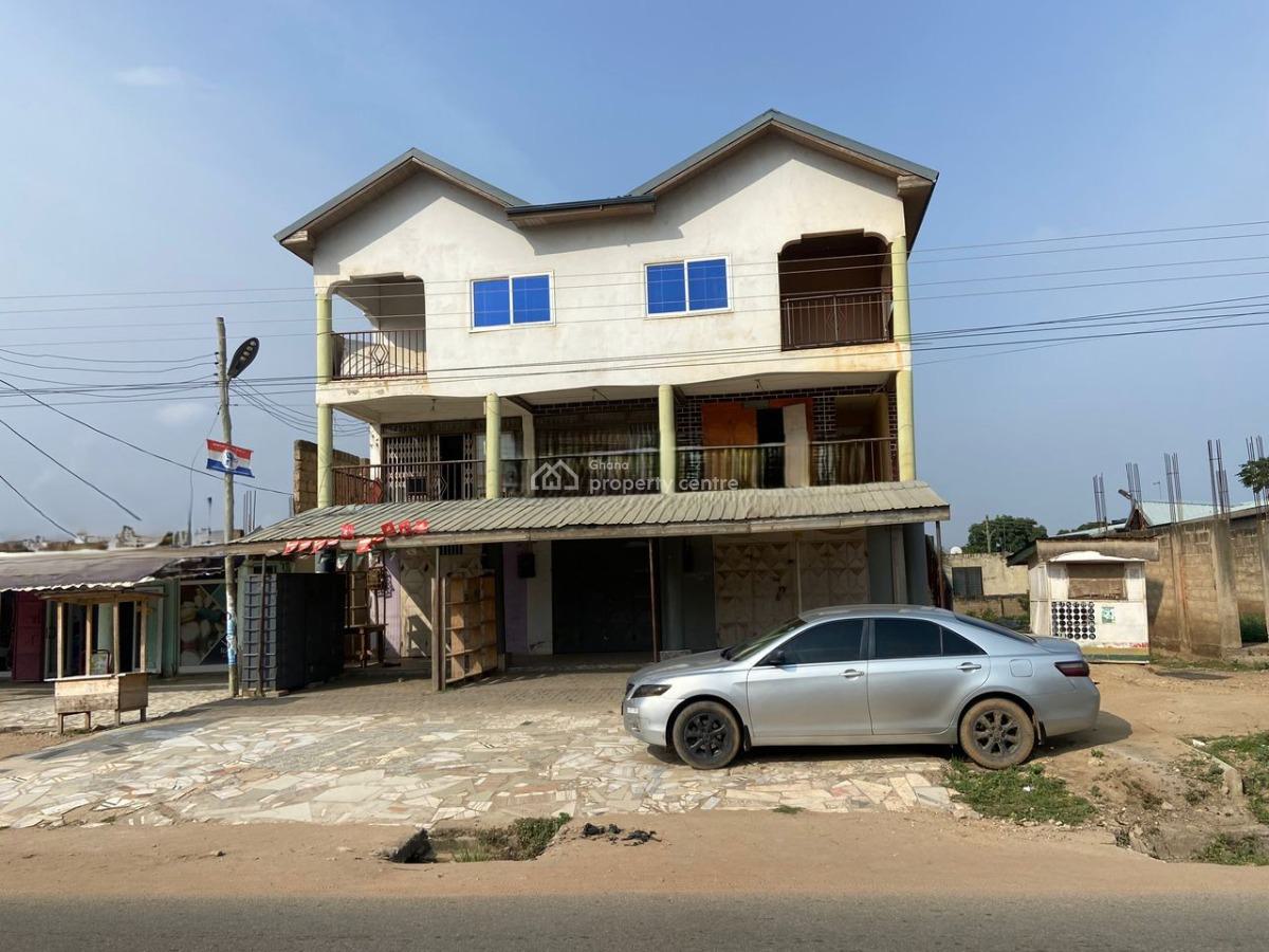 Commercial Property with 2x2 Bedrooms Apartments, Oduponkpehe-kasoa, Off Nyayano Road Near Old Station, Gomoa East, Central Region, Plaza / Complex / Mall for Sale