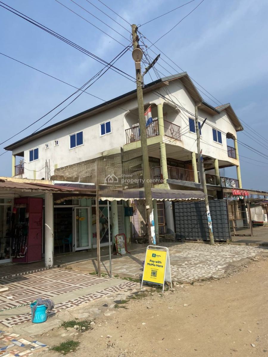 Commercial Property with 2x2 Bedrooms Apartments, Oduponkpehe-kasoa, Off Nyayano Road Near Old Station, Gomoa East, Central Region, Plaza / Complex / Mall for Sale