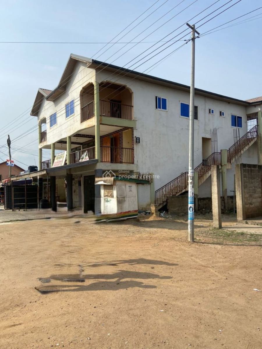 Commercial Property with 2x2 Bedrooms Apartments, Oduponkpehe-kasoa, Off Nyayano Road Near Old Station, Gomoa East, Central Region, Plaza / Complex / Mall for Sale