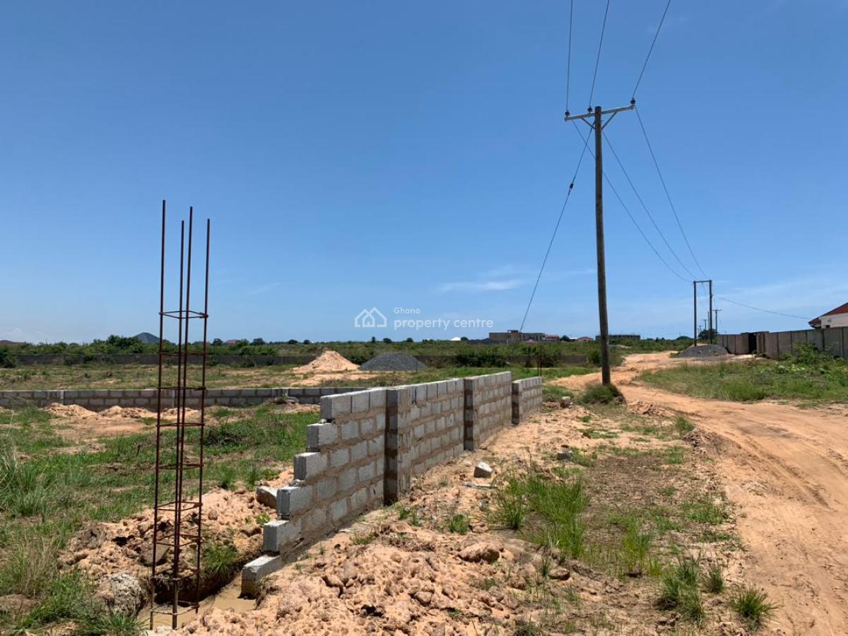 Certified Beach Lane Plots on Favorable Price, Beach Lane-solomons Court, Ningo Prampram District, Accra, Residential Land for Sale