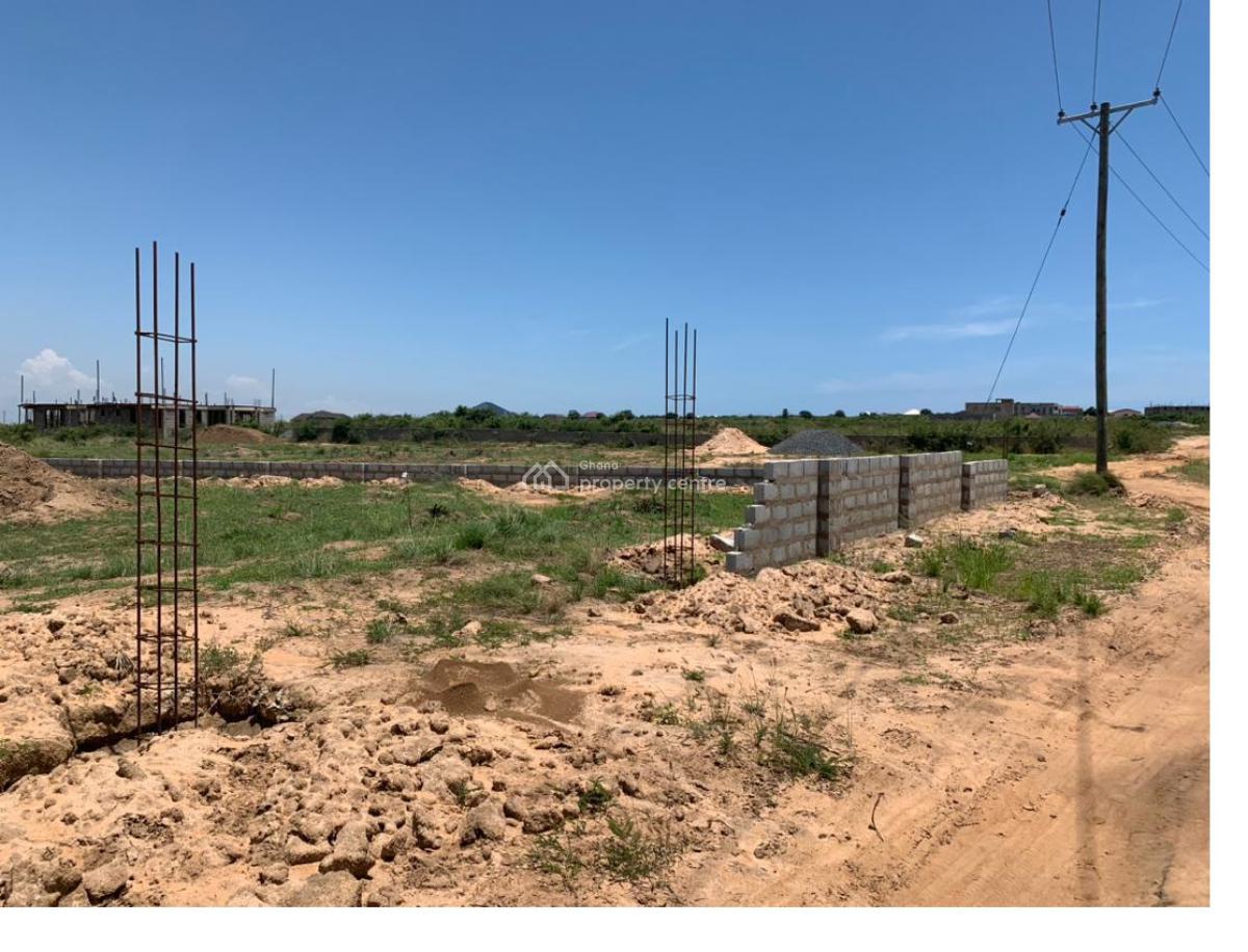 Registered Residential Half Plots, Beach Lane-solomons Court, Ningo Prampram District, Accra, Residential Land for Sale