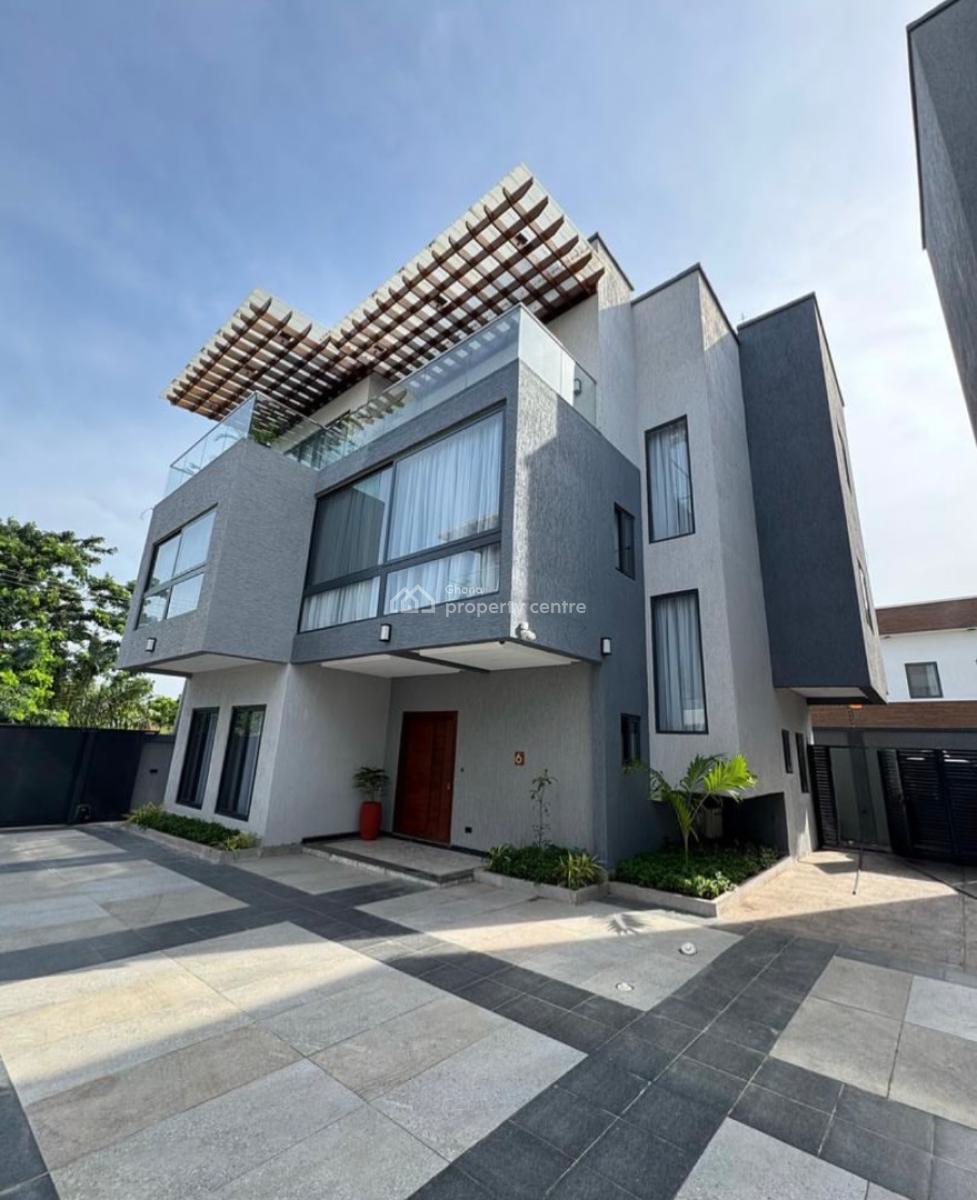 Furnished 4 Bedroom Townhouse in a Gated Community, Airport Residential Area, Accra, Townhouse for Rent