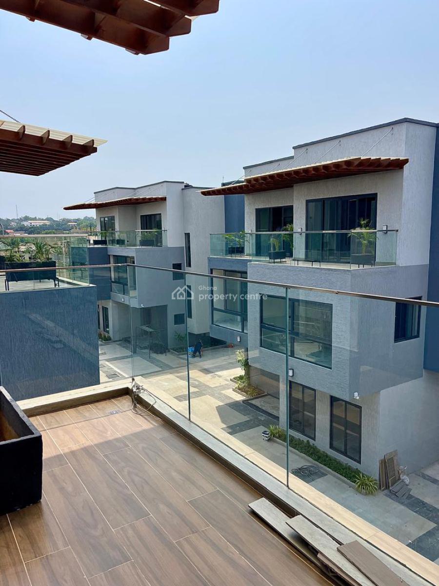 Furnished 4 Bedroom Townhouse in a Gated Community, Airport Residential Area, Accra, Townhouse for Rent