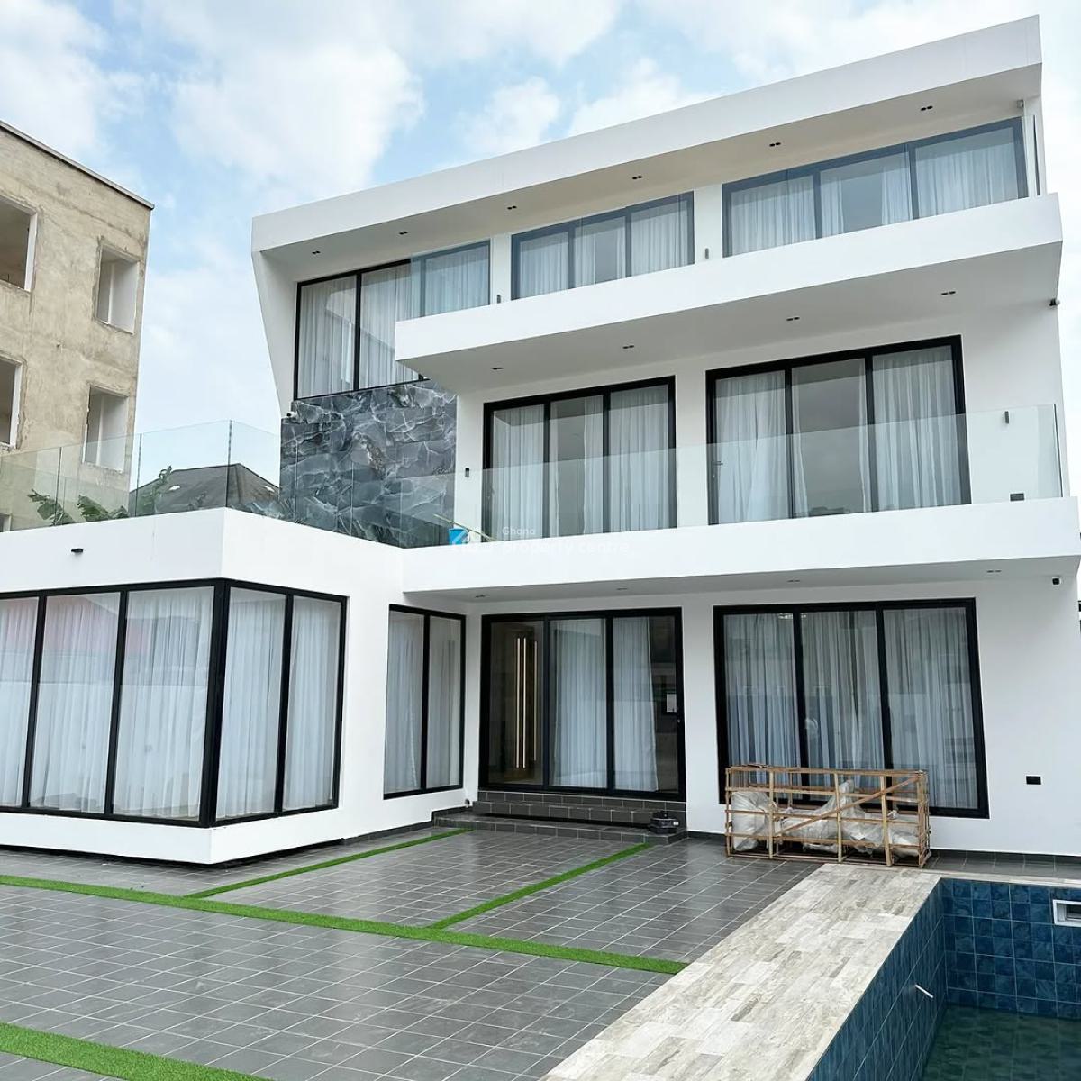 4 Bedroom Duplex with Swimming Pool, East Legon, Accra, Detached Duplex for Sale