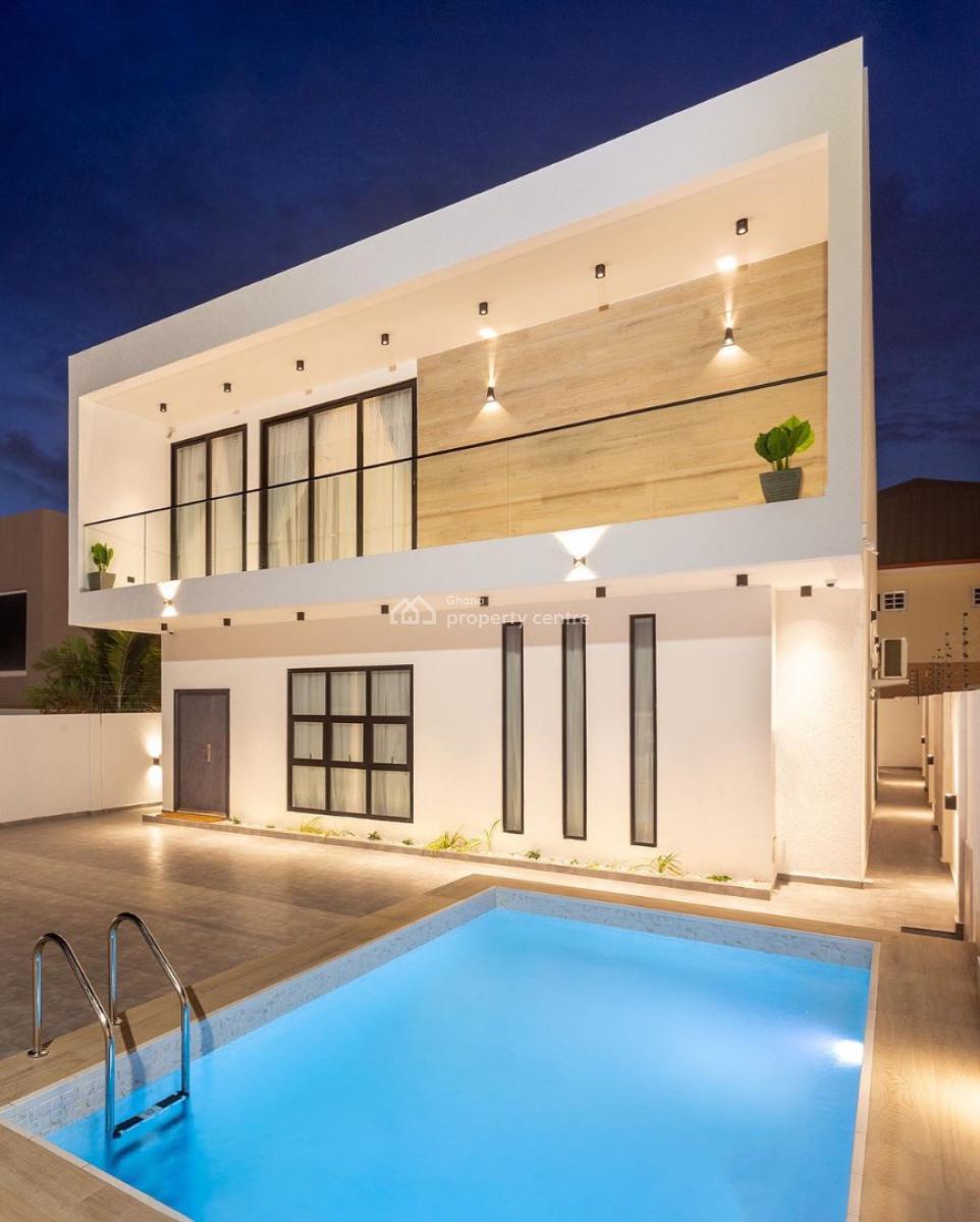Furnished 4 Bedroom Duplex with Swimming Pool, East Legon Hills, East Legon, Accra, Detached Duplex for Sale