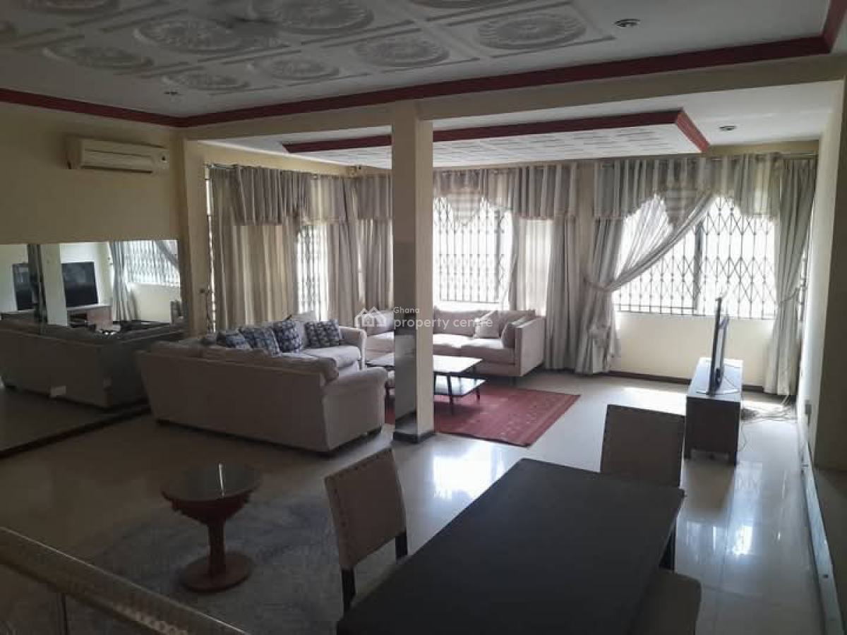 5 Bedroom Fully Furnished Storey House, American House, East Legon, Accra, House for Rent