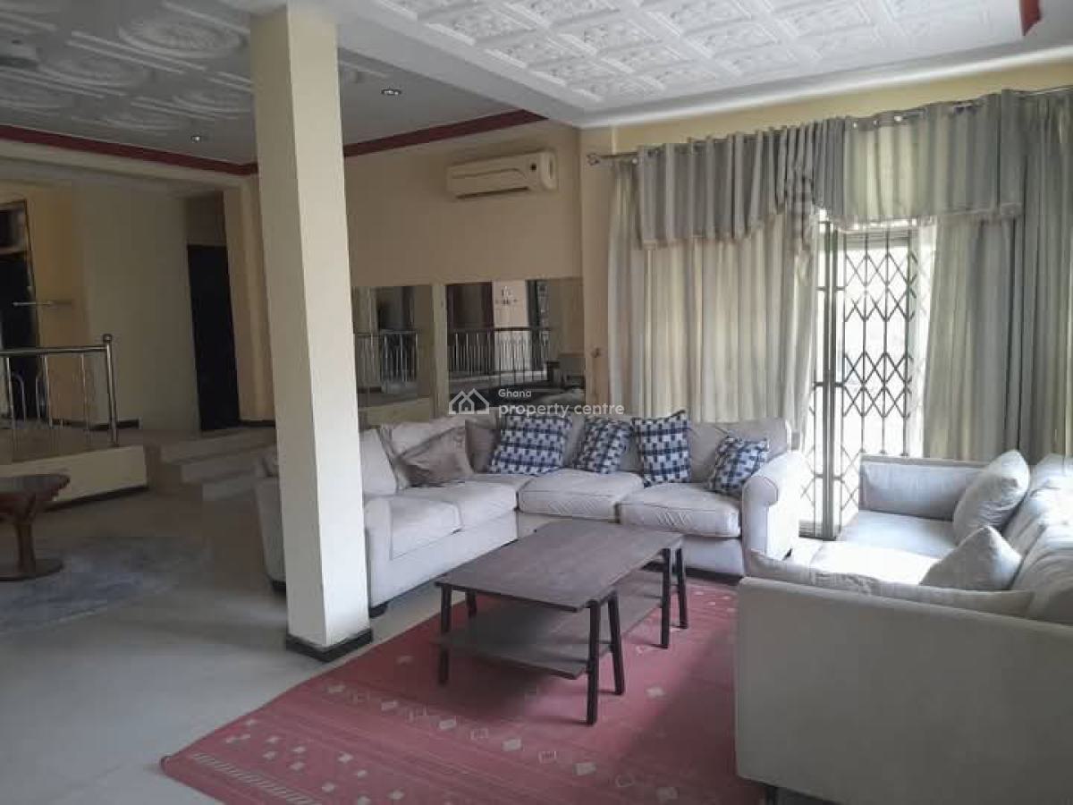 5 Bedroom Fully Furnished Storey House, American House, East Legon, Accra, House for Rent