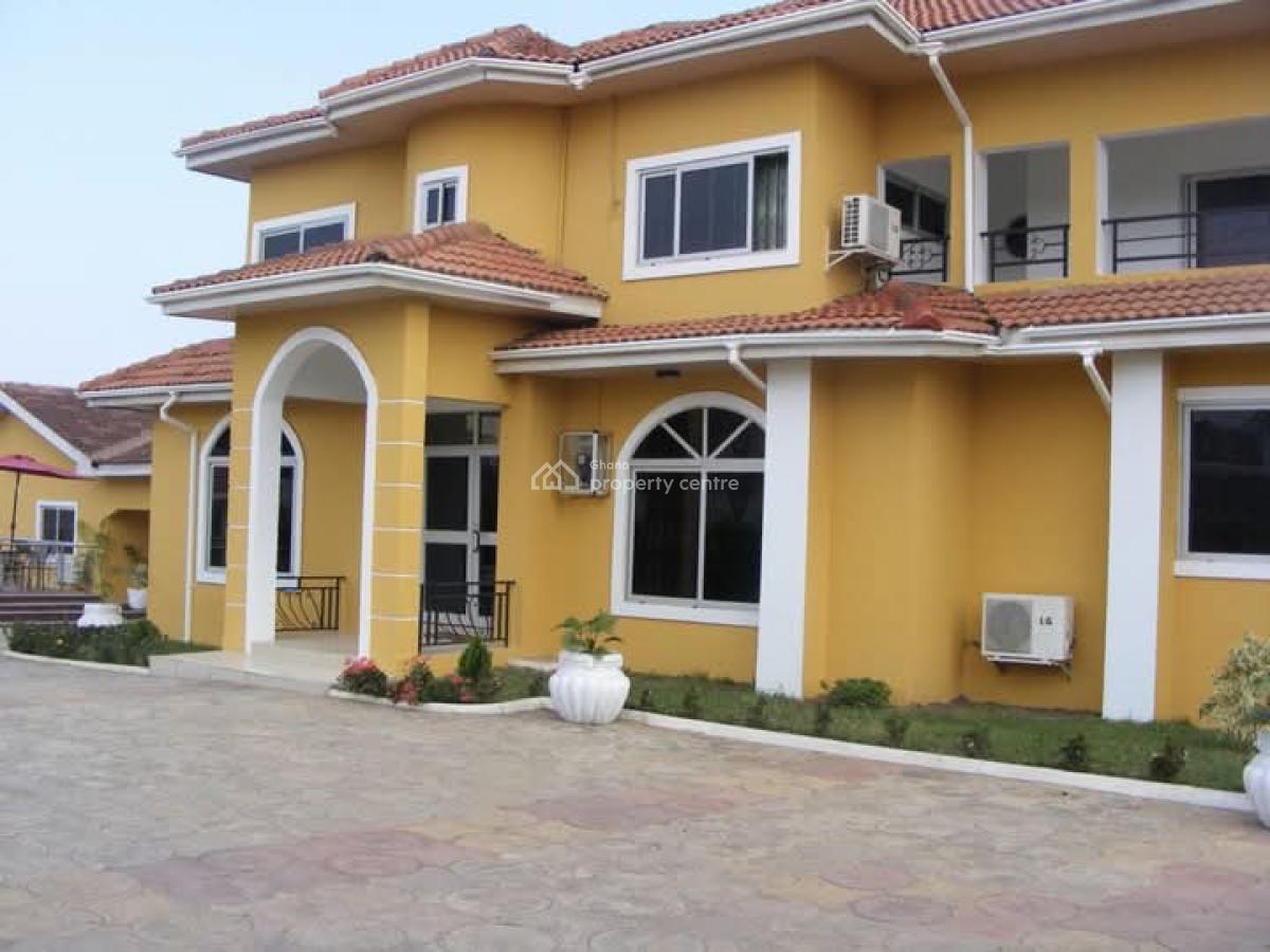 5 Bedroom Fully Furnished Storey House, American House, East Legon, Accra, House for Rent