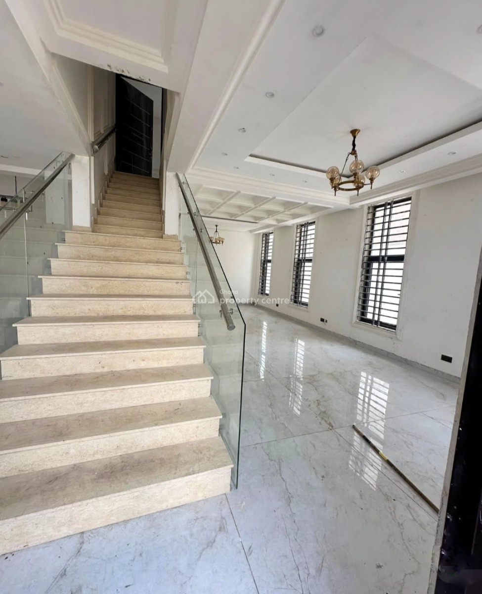 Detached 4 Bedroom Duplex with Staff Quarters and Security Post, Mahama Road, East Airport, Airport Residential Area, Accra, Detached Duplex for Sale