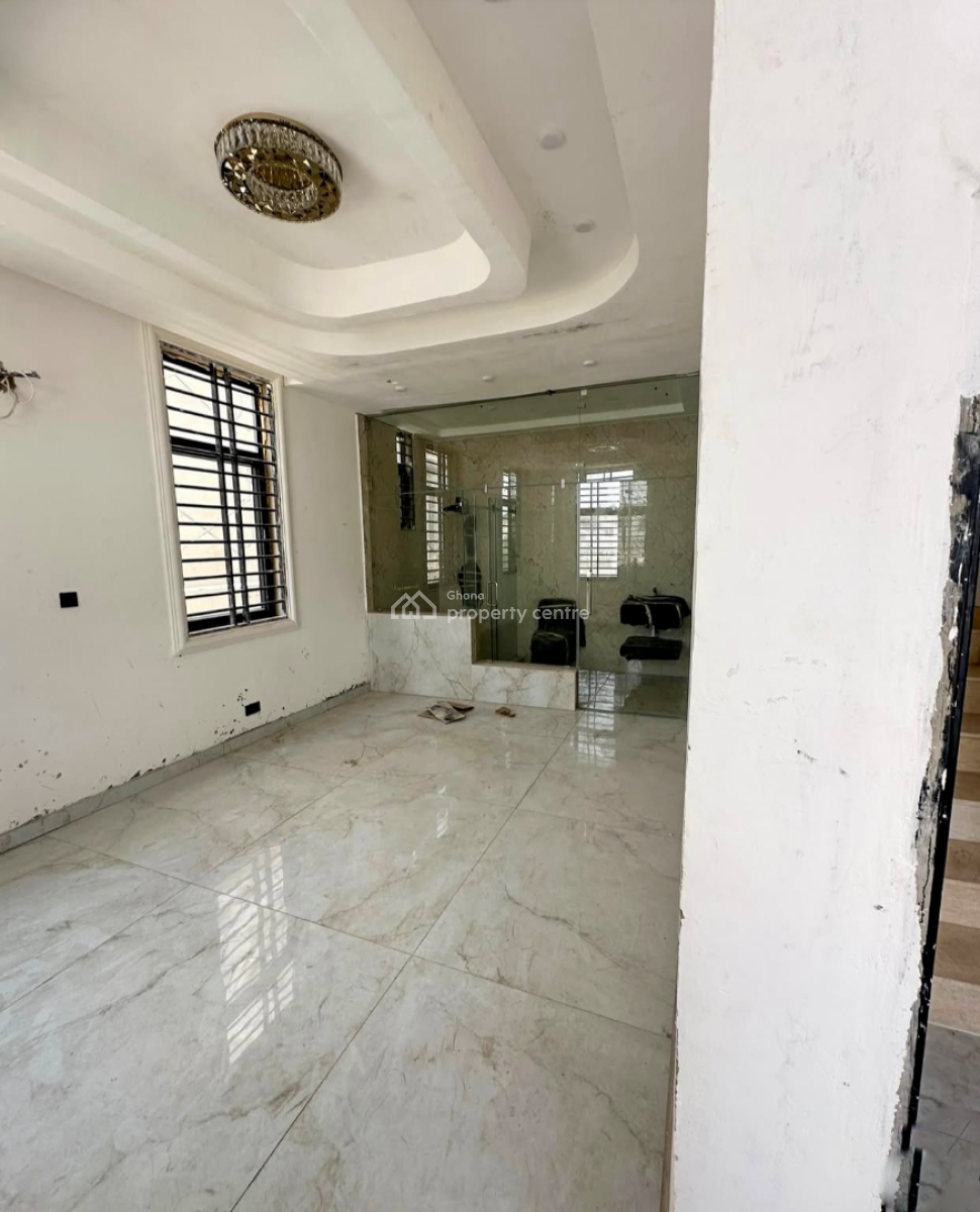 Detached 4 Bedroom Duplex with Staff Quarters and Security Post, Mahama Road, East Airport, Airport Residential Area, Accra, Detached Duplex for Sale