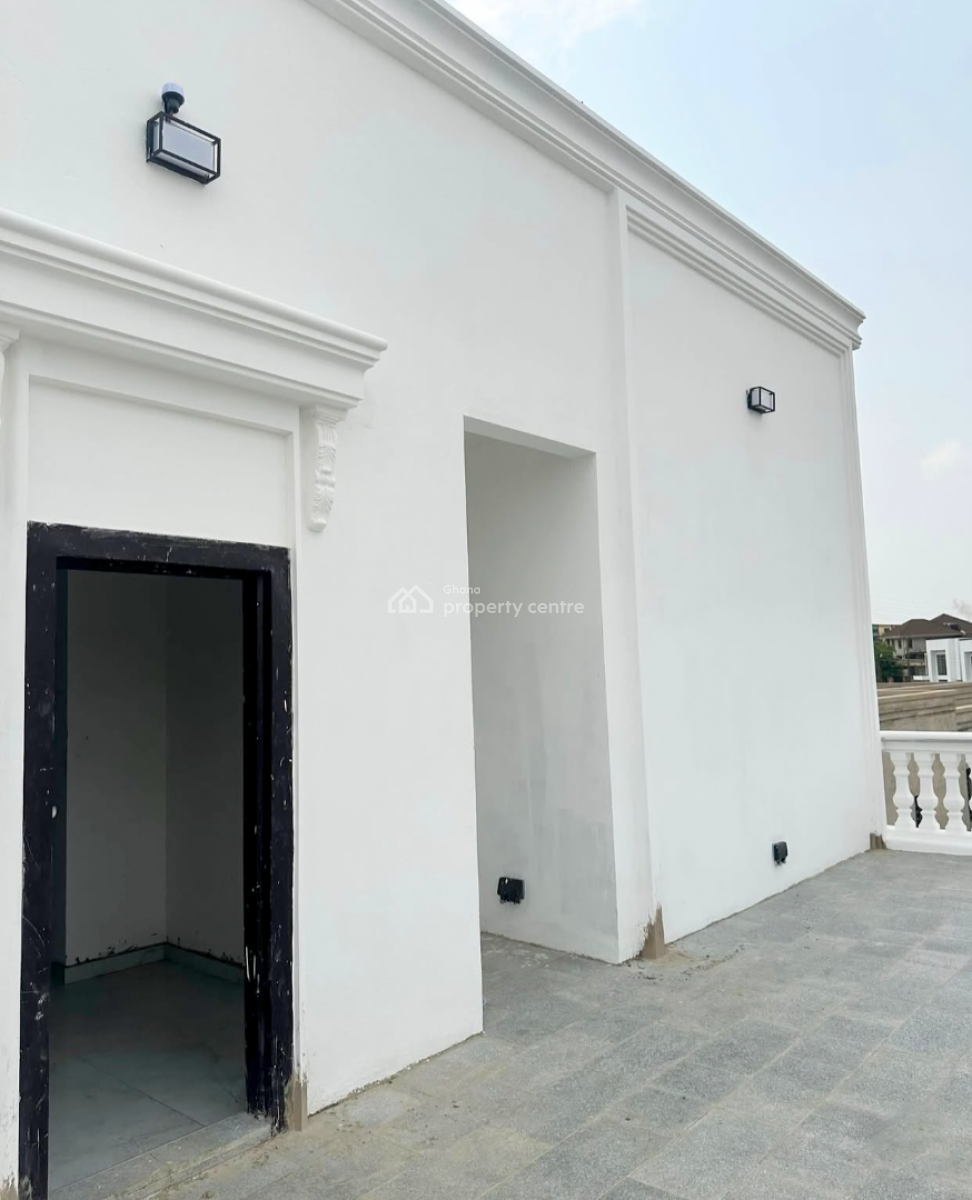Detached 4 Bedroom Duplex with Staff Quarters and Security Post, Mahama Road, East Airport, Airport Residential Area, Accra, Detached Duplex for Sale
