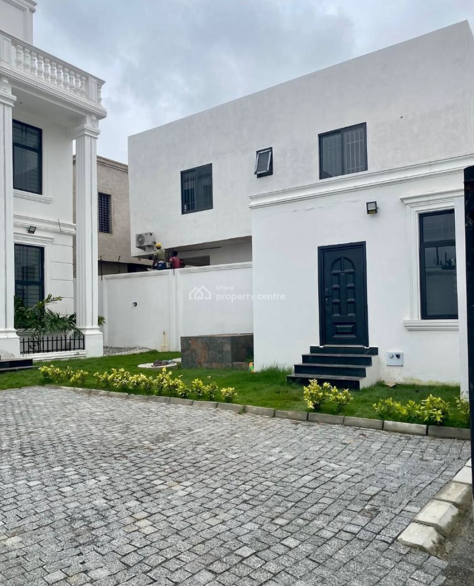 Detached 4 Bedroom Duplex with Staff Quarters and Security Post, Mahama Road, East Airport, Airport Residential Area, Accra, Detached Duplex for Sale