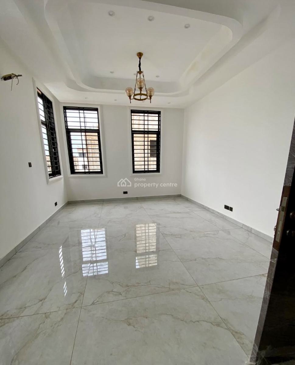 Detached 4 Bedroom Duplex with Staff Quarters and Security Post, Mahama Road, East Airport, Airport Residential Area, Accra, Detached Duplex for Sale