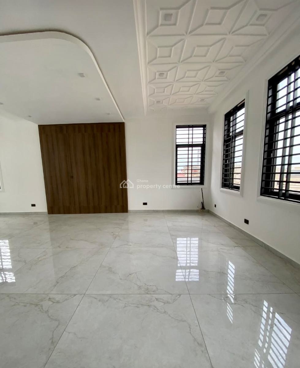 Detached 4 Bedroom Duplex with Staff Quarters and Security Post, Mahama Road, East Airport, Airport Residential Area, Accra, Detached Duplex for Sale