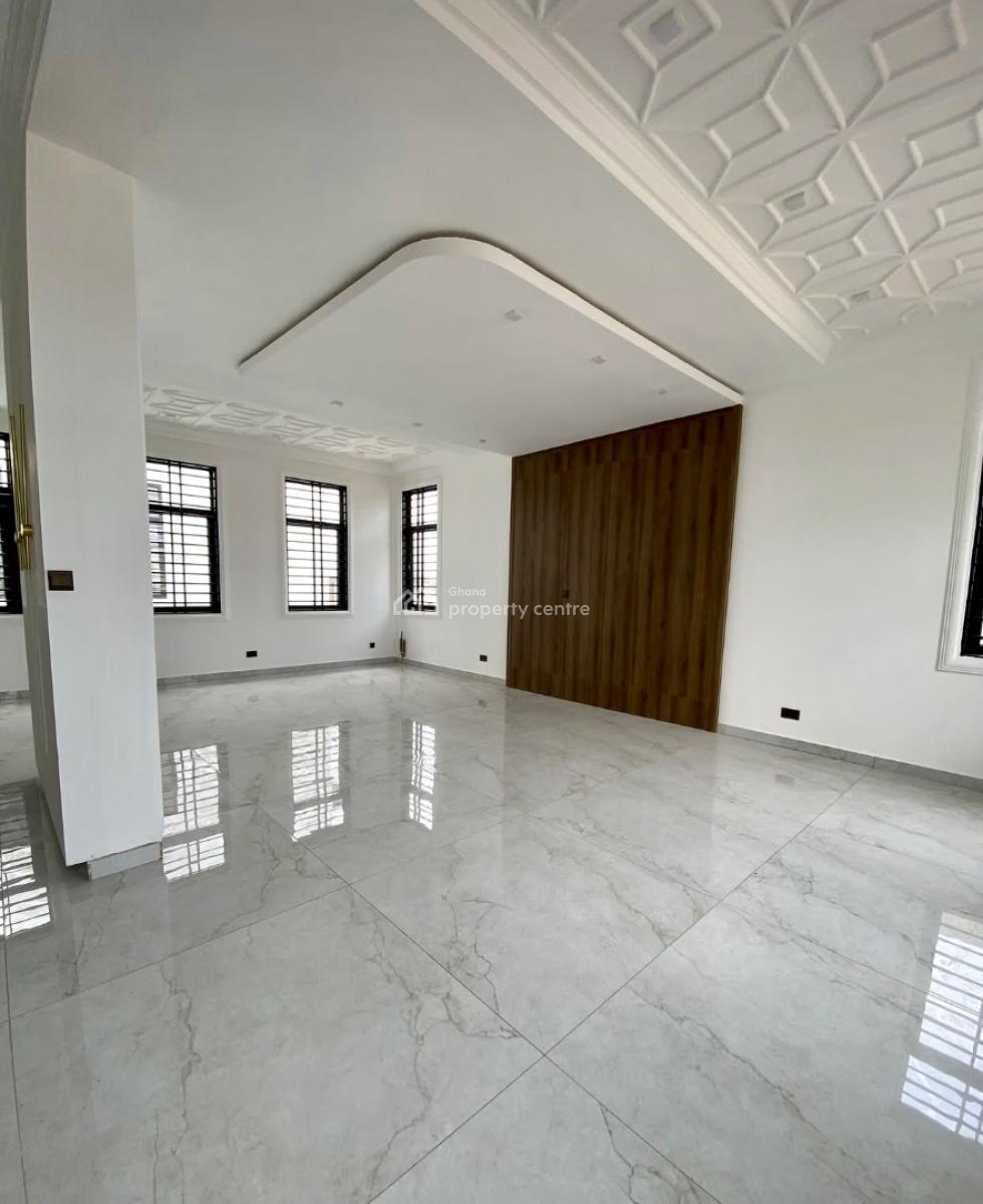 Detached 4 Bedroom Duplex with Staff Quarters and Security Post, Mahama Road, East Airport, Airport Residential Area, Accra, Detached Duplex for Sale