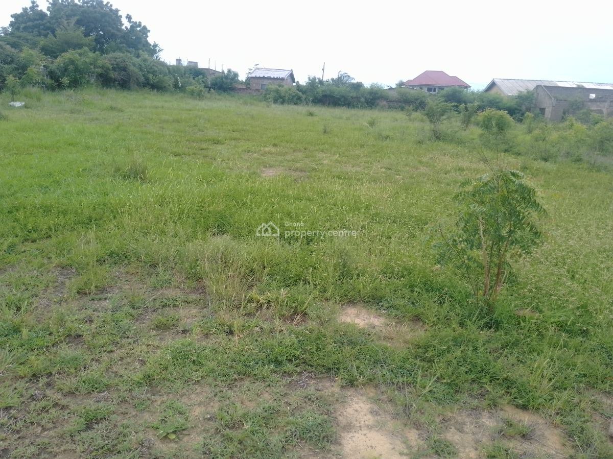 1.25 Acre Land (road Side) with Sea View at Prampram, Ningo-prampram Beach Road, Ningo Prampram District, Accra, Residential Land for Sale