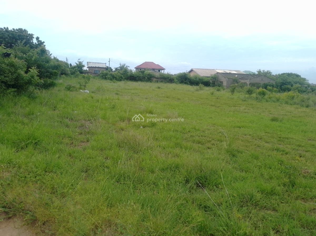 1.25 Acre Land (road Side) with Sea View at Prampram, Ningo-prampram Beach Road, Ningo Prampram District, Accra, Residential Land for Sale