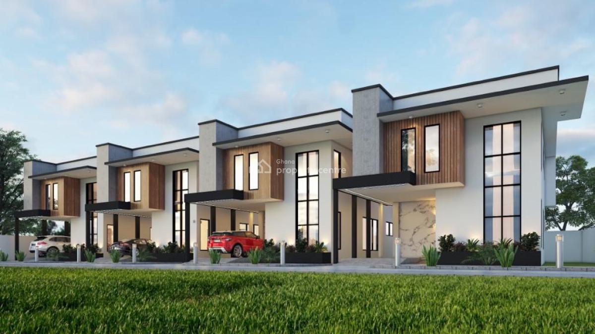 4 Bedroom Townhouse in a Gated Community, Mahama Road, East Airport, Airport Residential Area, Accra, Townhouse for Sale