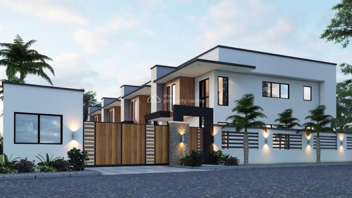 4 Bedroom Townhouse in a Gated Community, Mahama Road, East Airport, Airport Residential Area, Accra, Townhouse for Sale