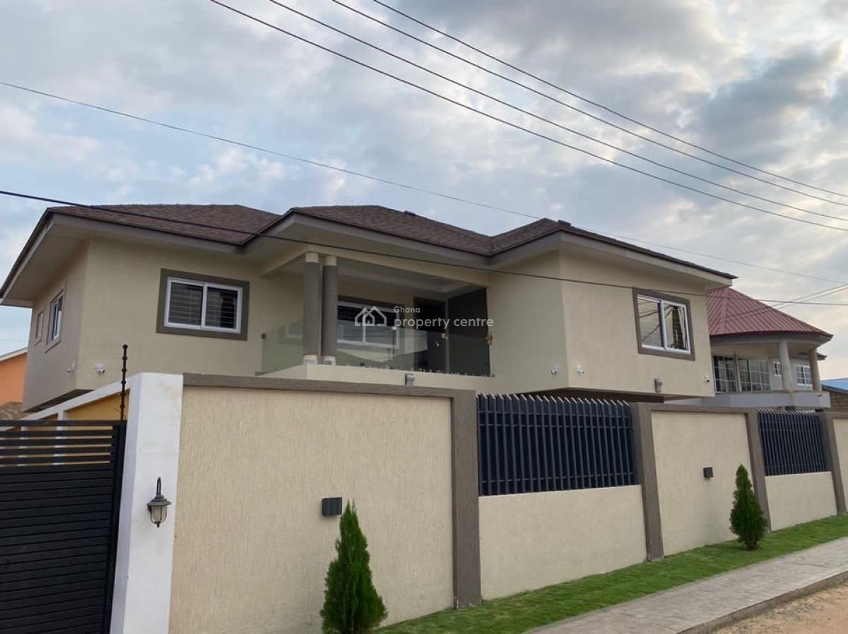 Fully Detached 4 Bedroom Duplex with Staff Quarters, Mahama Road, East Airport, Airport Residential Area, Accra, Detached Duplex for Sale