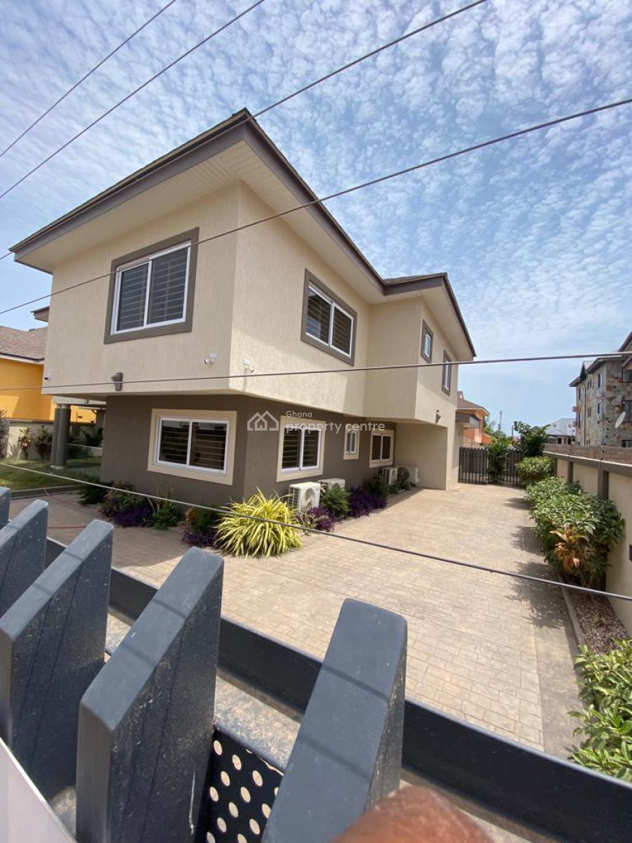 Fully Detached 4 Bedroom Duplex with Staff Quarters, Mahama Road, East Airport, Airport Residential Area, Accra, Detached Duplex for Sale