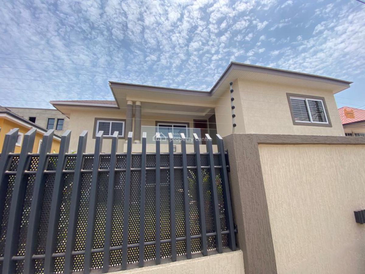 Fully Detached 4 Bedroom Duplex with Staff Quarters, Mahama Road, East Airport, Airport Residential Area, Accra, Detached Duplex for Sale